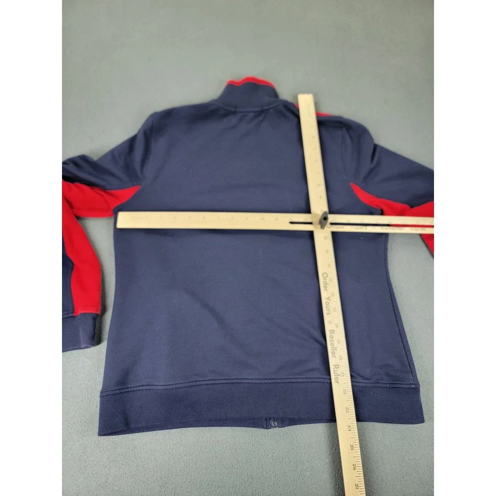 LRL Lauren Ralph‎ Lauren Petite L Track Jacket Full Zip Equestrian Embroidered